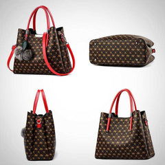Women's Luxury Leather Shoulder Handbag
