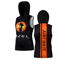 Superhero 3D Printing Bodybuilding Tank Top Men Sleeveless Hoodies Vest
