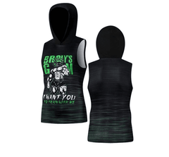 Superhero 3D Printing Bodybuilding Tank Top Men Sleeveless Hoodies Vest