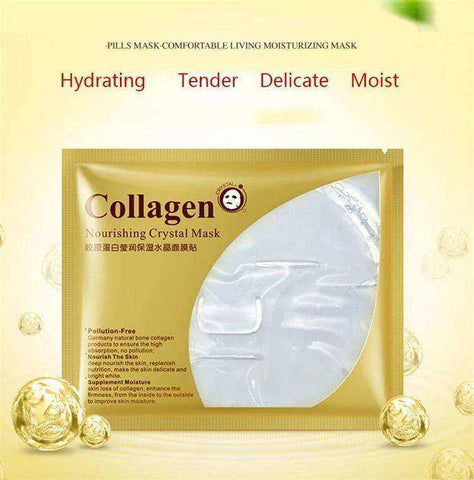 Image of 24K Gold Collagen Face Mask Moisturizing Anti-aging Skin Care