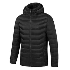USB Electric Heated Vest Cotton Coat Camping Hiking Thermal Warmer Jacket