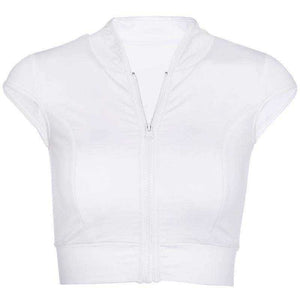 GXQIL Yoga Sport Top with Zipper