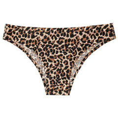 Sexy Seamless Flowers Print  Slip Breathable Underwear For Women