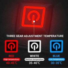 Waterproof Heated Touch Screen Battery Powered Motorcycle Gloves