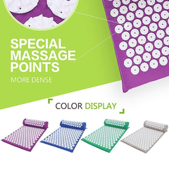 Acupressure Massage Back Body Pain Spike Yoga Mat