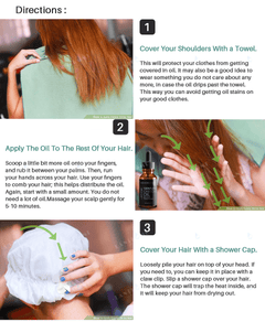 Pure Organic Castor Oil Hair Essential Serum