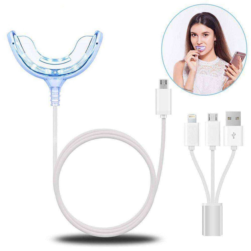 Cold Blue Light LED Tooth Whitening Kit