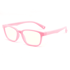 Aesthetic Bendable Anti-blue Light Silicone Children Optical Glasses