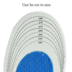 Aesthetic Orthopedic Pad Massaging Silicone Shoe Gel Insoles