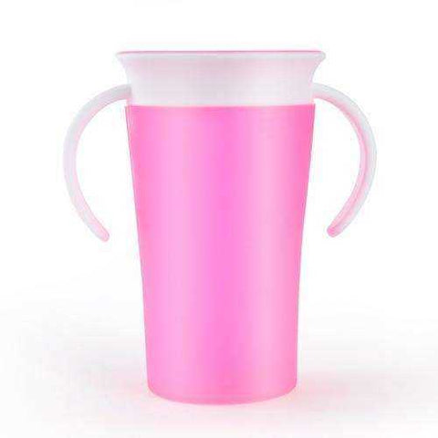 Image of 360 Degrees Can Be Rotated Baby Learning Drinking Cup with Double Handle