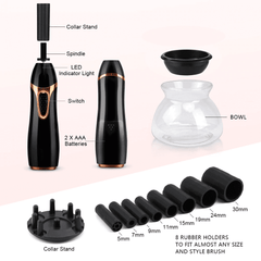 Electric Makeup Brush Cleaner And Dryer Set
