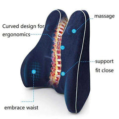Large Comfort Chair Back Support Pillow Memory Foam