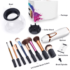 Electric Makeup Brush Cleaner And Dryer Set