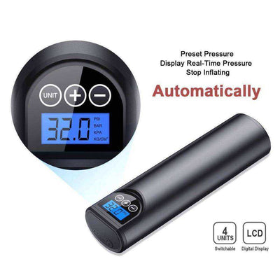 12V 150PSI Rechargeable Air Pump Tire Inflator Cordless Portable Compressor