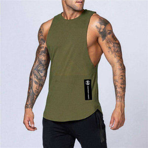 Workout Mens Tank Top Vest Muscle Sleeveless Shirt Stringer Bodybuilding Singlets