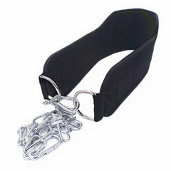 Thick Neoprene Weight Lifting Belt with Chain Dipping