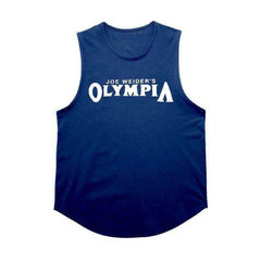 New Mens Summer Print Cotton  Sleeveless Tank Tops