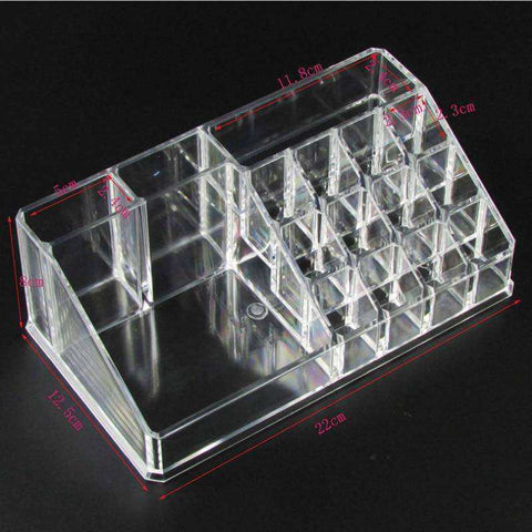 Image of New Acrylic Transparent Makeup Organizer Storage Boxes