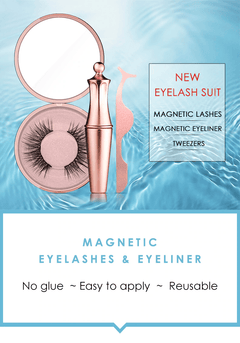 Aesthetic Adorable Magnetic False Eyelashes Extension Kit