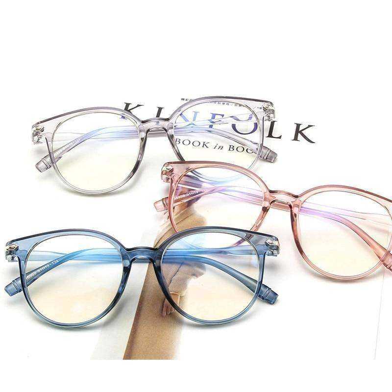 Blue Light Blocking Anti Eyestrain Aesthetic Glasses