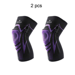 Basketball Elastic Non-slip Patella Brace Knee Pads with Support Silicon Padded