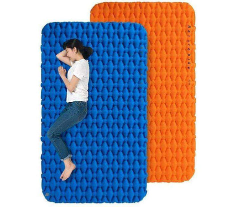 Image of Double Person Nature Hike Sleeping Camping Lightweight & Portable Air Mattress