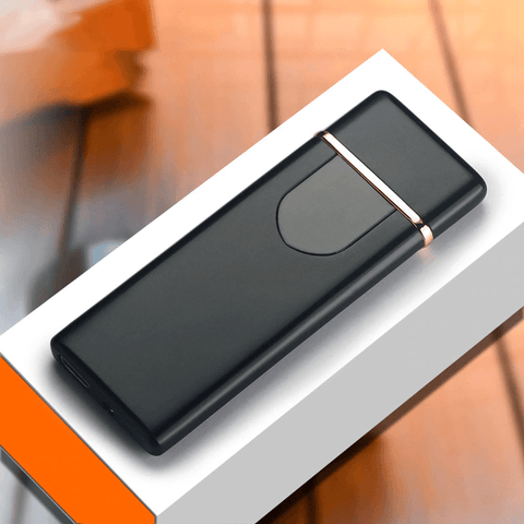 Image of Aesthetic Electric Windproof Electronic Ultra-thin USB Cigarette Lighter