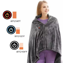Electric Heating and Warm Shawl Blanket - AWAKENING AESTHETICS