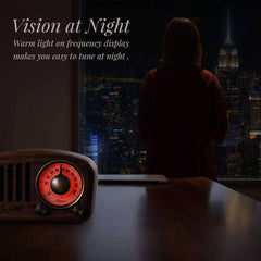 Portable Classical Aesthetic Retro Radio Receiver