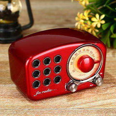 Portable Classical Aesthetic Retro Radio Receiver