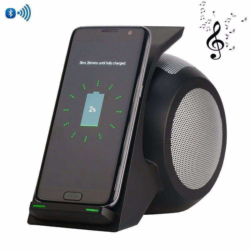 Electronic - Worlds Best Wireless Charger With Bluetooth Speaker