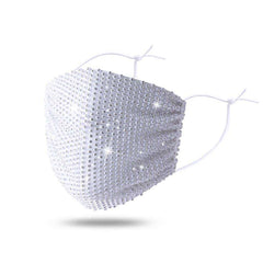 New Diamond Face Mask Adult Reusable Face Nose Mouth Covering