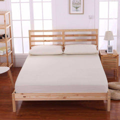 Beige Earthing Emf Protection Bed Sheet With 2 Pillow Cases