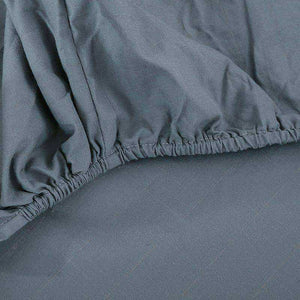 Grey Earthing Emf Protection Baby Bed Sheet with 1 Pillow Case
