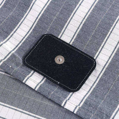Grey & White Earthing Emf Protection Bed Sheet with 2 Pillow Cases
