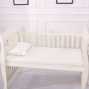 White Earthing Emf Protection Baby Bed Sheet with 1 Pillow Case