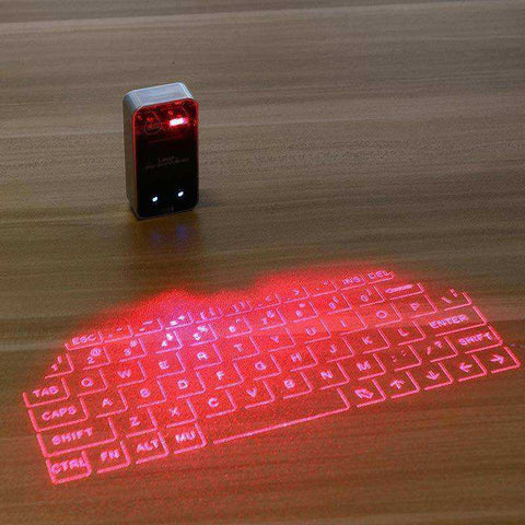 Image of Bluetooth Virtual Laser Keyboard for Computer Phone Pad Laptop with Mouse Function