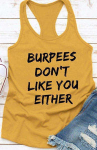 Casual Women's Racerback Workout Exercise Summer Sleeveless Shirt