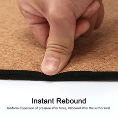 High Quality Aesthetic Cork Yoga Mat
