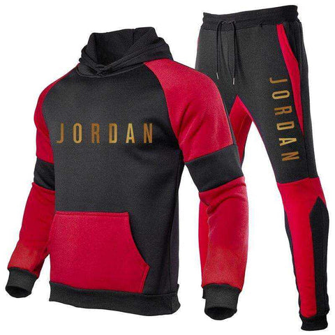 Image of High Quality Tracksuit Men Hooded Sweatshirt+Pants Pullover Sets