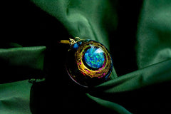 Eye Of The Storm Energy Awakening Orgonite Crystal Pendant