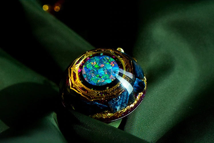 Eye Of The Storm Energy Awakening Orgonite Crystal Pendant