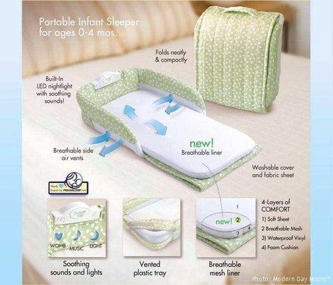 Image of High Quality Portable Infant Sleeper Newborn Snuggle Nest Baby Bed