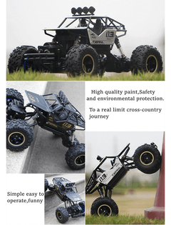 1:12 4WD Version 2.4G High Speed Trucks Radio Control RC Car Toys