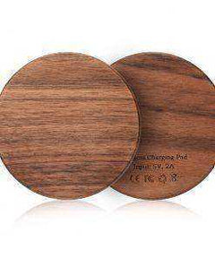 Natural Walnut Wood Wireless Cell Phone Charger