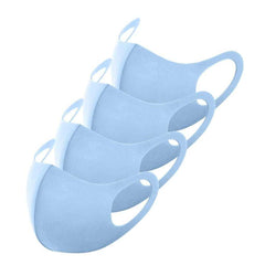 4pc Adult Washable Mouth Caps Reusable Protection Face Mask