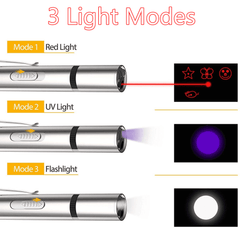 LED Pen Laser Mini Flashlight Cat Toy