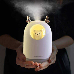 Animal Humidifier Rechargeable Night Light Lamp Aroma Diffuser Cool Mist Maker