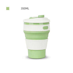Travel Collapsible Silicone Folding BPA FREE Food Grade Drinking Water Tea Coffee Mugs