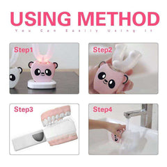 New Kids Smart 360 Degrees Automatic Electric Toothbrush U Shaped Head with Music for Children